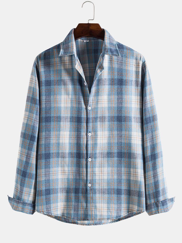 Men's Plaid Shirt | Flannel Shirts & Jacket - HOOOYI