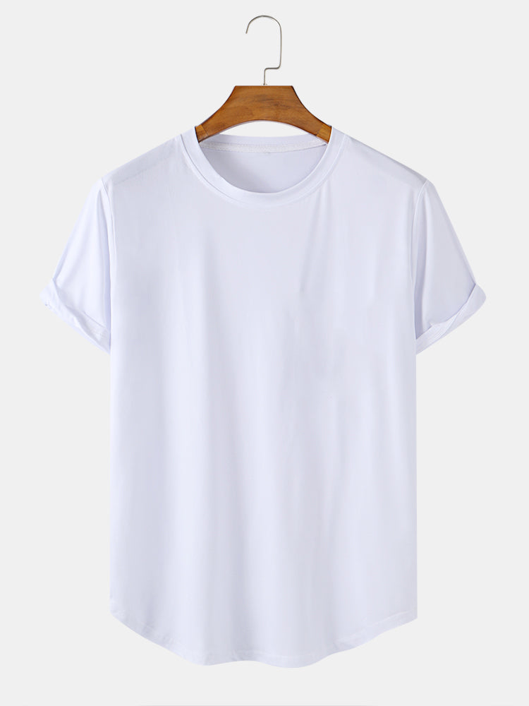 Solid Color Basic T-Shirts – HOOOYI